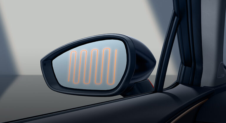Door Mirror with Heating Technology