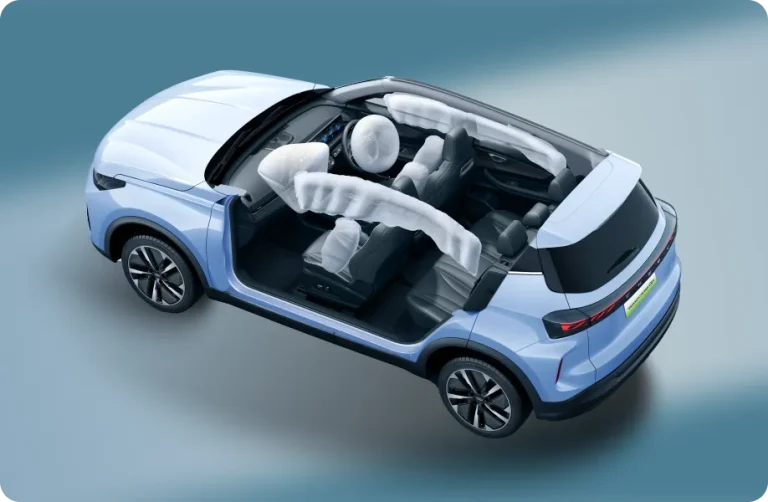 Surrounding 7 Airbags for Safety Protection