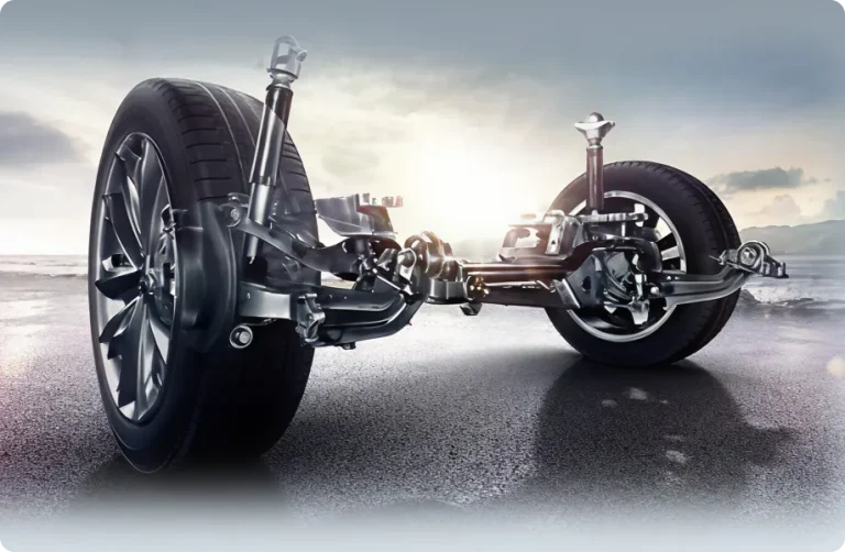 5 Multilink-Suspension + Dual-Mass Flywheel + Dual Hydraulic Mount