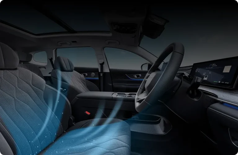 ventilated front seat